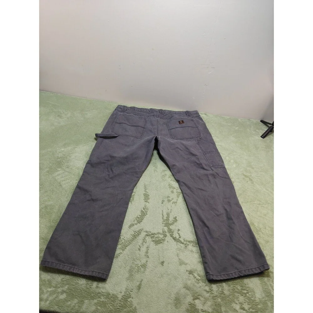Dickies Pants Mens 44x30 Brown Canvas Work Carpenter Hammer Loop Utility Y2K